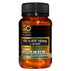 Go Healthy 5-HTP Capsules 160mg - 1-A-Day Supplement