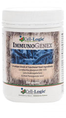 CellLogic ImmunoGenex - Functional Food Advanced liver support,ageing,Andropausal men,anti-angiogenic and neuroprotective functions,anti-inflammatory,antioxidant,antioxidant Digestion gallbladder liver function,antioxidant defences,Antioxidants Bone & Joi