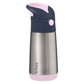 B.BOX Insulated Drink Bottle Indigo Rose Drink Bottle,Insulated Drink Bottle,Insulating double wall stainless stee,Silicone straw top bottle,water bottle