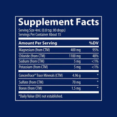Trace Ionic Magnesium Liquid Mineral Supplement Supports Muscle Function And Energy Dietary Supplement 118ml