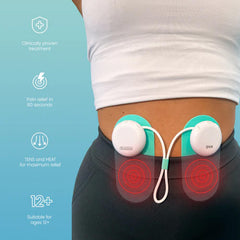 Ova | Ova 3 Lightweight Period Pain Relief Device | Drug-Free, Portable Relief | TENS Device (30h Battery Life)