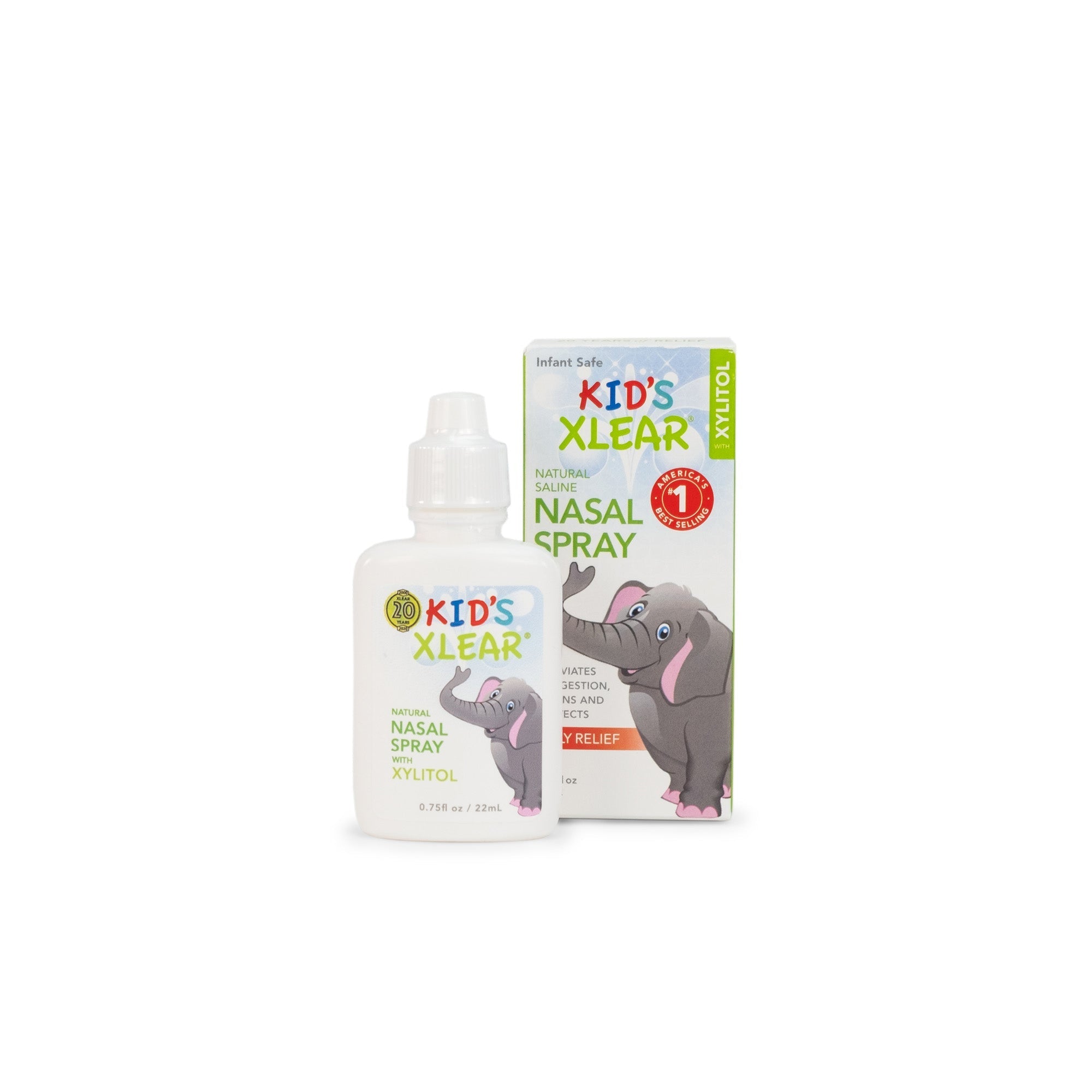 Xlear Kid's Nasal Spray 22ml Gentle Xylitol Saline for Children