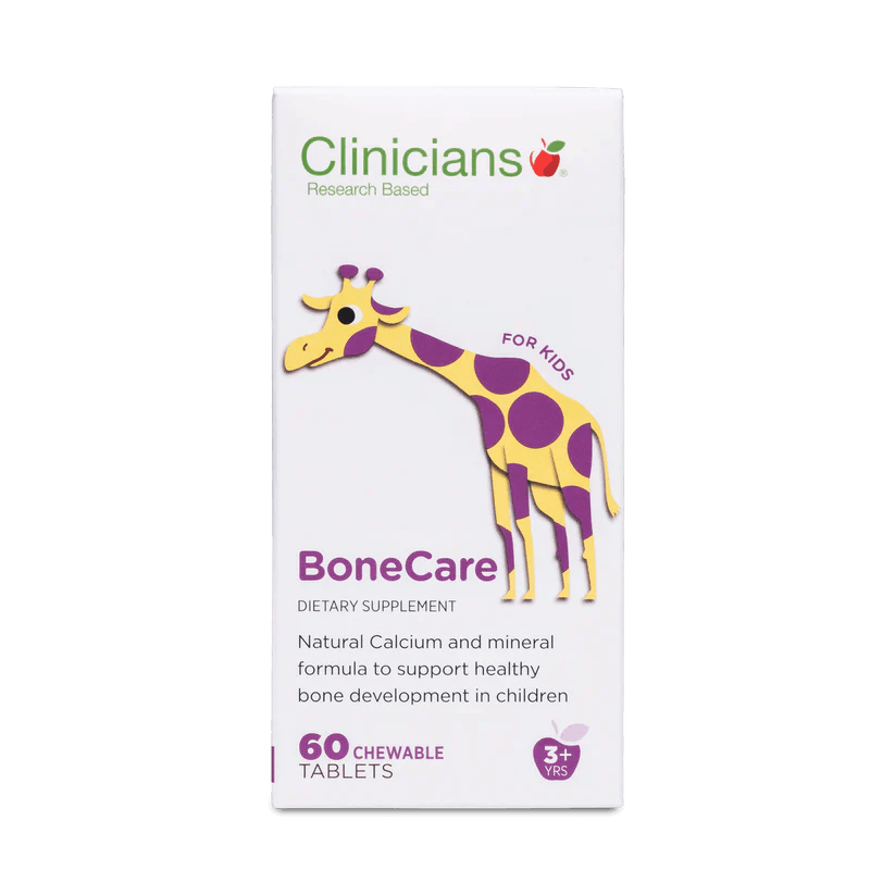 Clinicians Bone Care Kids 60 Chewable Tablets - DominionRoadPharmacy