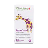 Clinicians Bone Care Kids 60 Chewable Tablets - DominionRoadPharmacy