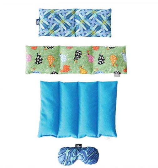 KIWI WHEAT BAGS - MADE IN NZ 100% COTTON Eye Bag,issues,Lavender Scented,WHEAT BAGS