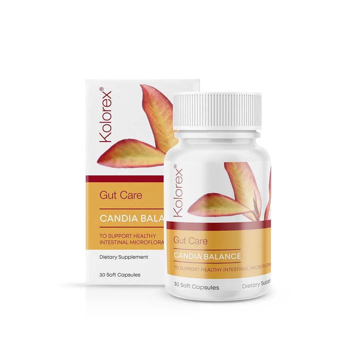 Kolorex Gut Care Candia Balance 30 Soft Gel Caps candida,gut care,issues,kolorex,thrush,vaginal,women