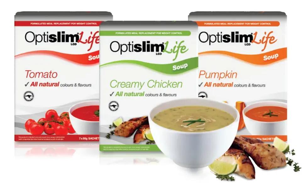 Optislim Life LCD Soup Creamy Chicken 7 x 50g