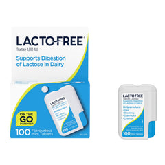 Lacto Free Dietary Supplement - 100 Flavorless Mini Tablets - Clearance Sale