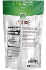 Now Lactose Powder 454g acidophilus,beneficial gut bacteria,carbohydrate,Extracted from whey,issues,lactose,sugar found in milk