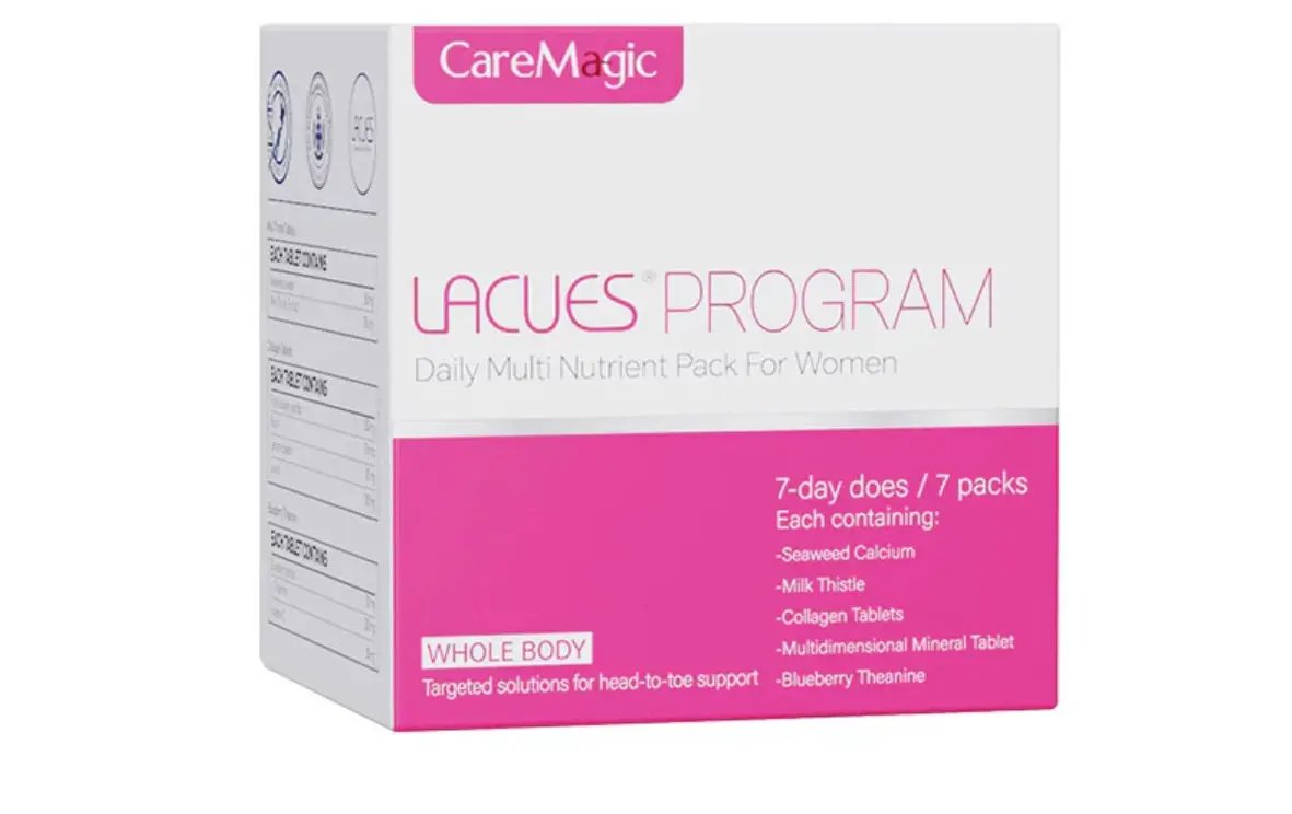 Care Magic Lacues Program Multi Nutrient Pack For Women 7 Packs Blueberry Theanine,Collagen Tablets,issues,Lacues Program,Lacues Program Multi Nutrient Pack For Women,milk thistle,Multi Nutrient,Multi Nutrient Pack For Women,Multidimensional mineral Table