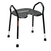 Allied Medical Let's Enjoy Shower Stool bath stool,Comfort for Showering,Large Stool Form,Let's Enjoy Shower Stool,shower stool,Shower Stool With Arms,step stool,stool,stool With Arms