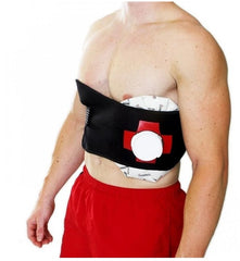 LOCKERROOM ICE MATE - REUSABLE ICE BAG WITH COMPRESSION issues,ligaments cause bleeding,LOCKERROOM ICE MATE,Most acute,muscles,REUSABLE ICE BAG,swelling and pain,tendons,traumatic injuries