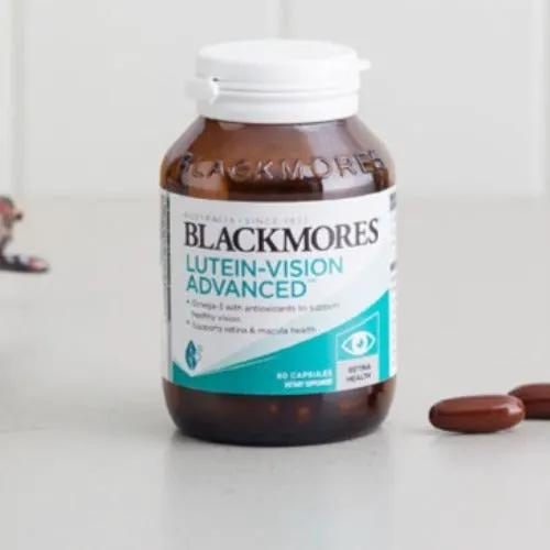 Blackmores Lutein Vision Advanced 60 Caps eye health,eye pigmentation,healthy eyes,issues,lutein,lutein vision,macular degeneration,vision