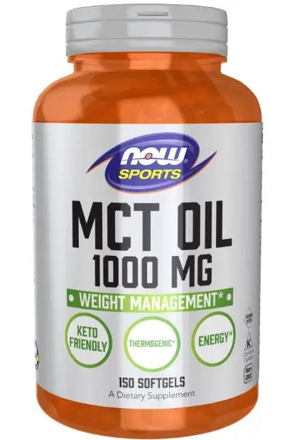 nowsports MCT Oil 1000 mg 150 Softgels energy,google,issues,MCT Oil 1000 MG,Medium-chain triglycerides,Thermogenic