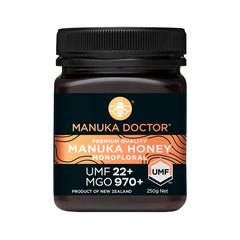 Manuka Doctor UMF 22+ Monofloral Manuka Honey 250g