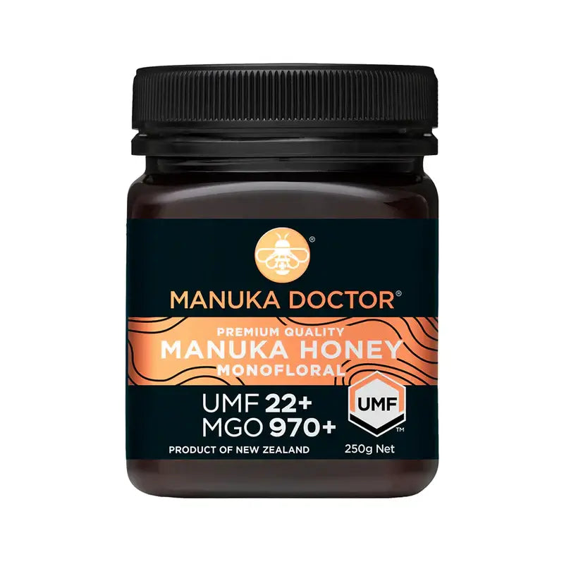 Manuka Doctor UMF 22+ Monofloral Manuka Honey 250g antioxidant,antioxidant action,antioxidant blend,antioxidant Digestion gallbladder liver function,antioxidant nutrients,Antioxidant protection,Antioxidant Support,antioxidants,Antioxidants Bone & Joint In