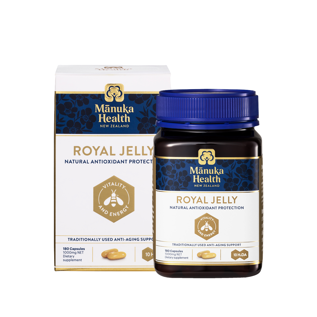 Manuka Health Royal Jelly 1000mg 180 Capsules