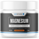 Biosphere Magnesium powder 141g, Mango Pineapple Flavour Biosphere Magnesium powder,blood pressure,blood sugar,bone,cardiovascular health,cramps,energy production,health bones,issues,Lemon Lime,Lemon Lime Flavour -,Lemon Lime Flavour - Formulated for opti