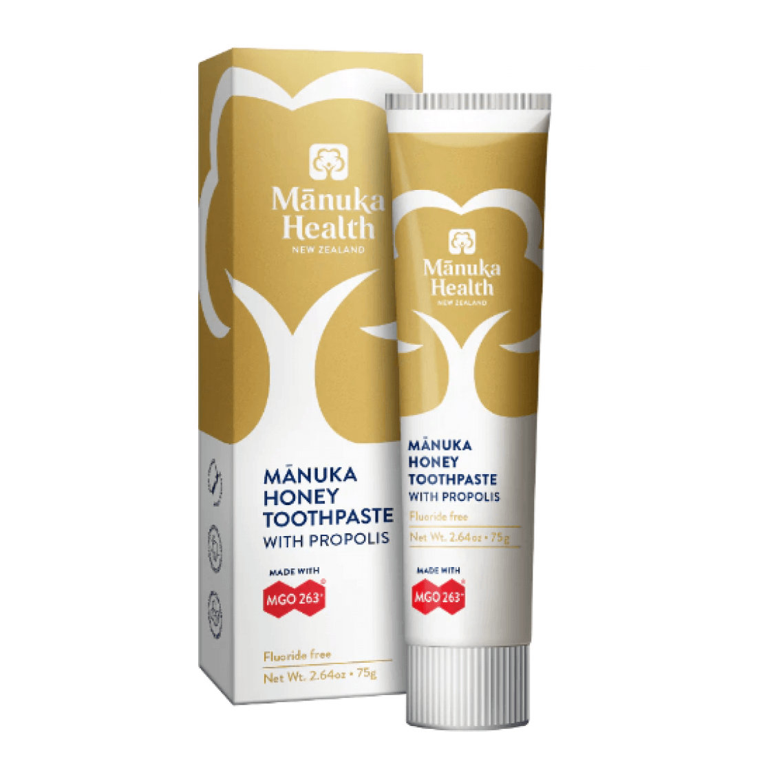 Manuka Health | Propolis Toothpaste | 75 g | Supports Oral Health And Fresh Breath With Natural Propolis