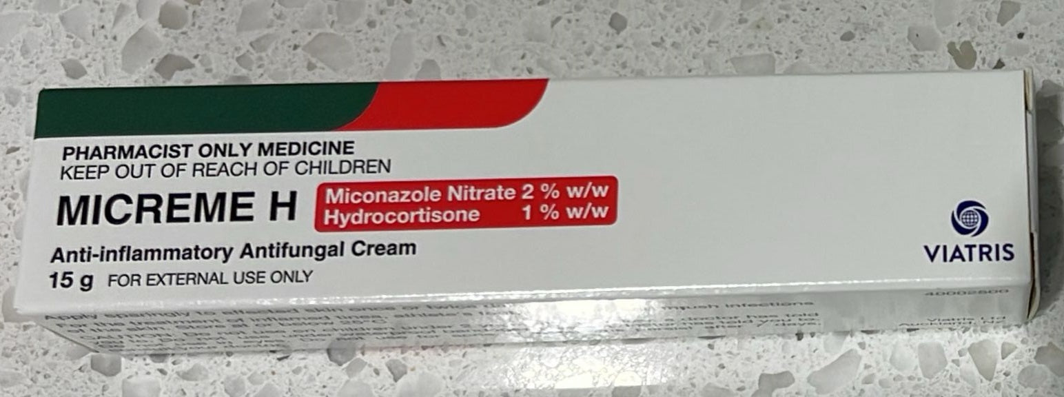 Micreme H Anti-Inflammatory Antifungal Cream 15g - Pharmacist Only Medicine anti-inflammatory cream,antifungal cream,fungal treatment,google,micreme h,optimized,pharmacist only medicine,skin inflammation relief