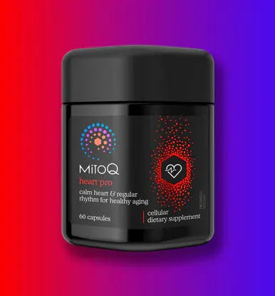 MitoQ Heart Pro | Mitoquinol Antioxidant | 60 Capsules | Dietary Supplement | Supports Calm Heart