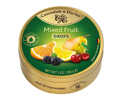 Cavendish & Harvey Mixed Fruit Drops Premium Confectionery 200g