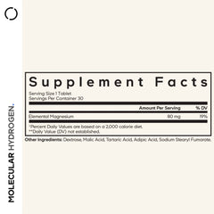 Codeage Molecular Hydrogen Effervescent Tablets Antioxidant (30 Ct)