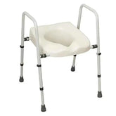 Allied Medical Mowbray Lite Toilet Frame & Seat - Width Adjustable