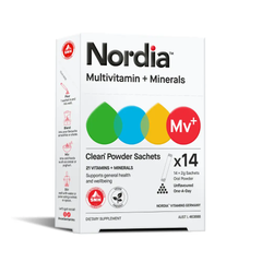Nordia Multivitamin and Minerals Immunity Dietary Supplement 14 Sachets
