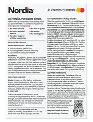 Nordia Multivitamin and Minerals Immunity Dietary Supplement 14 Sachets