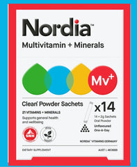 Nordia Multivitamin and Minerals Immunity Dietary Supplement 14 Sachets