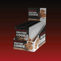 Musashi Protein Cookies Choc Chip Box 12 x 58g – High Protein Cookie Snack
