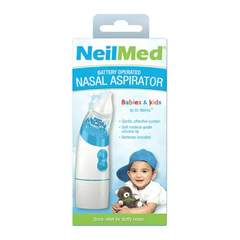 NeilMed Battery Operated Nasal Aspirator Aspirator,congestion of the Sinus,Daily Nasal Hygiene,Dryness,Moisturization,Nasal Allergies,Nasal Aspirator,Nasal Irritation,Nasal Stuffiness,Post-Nasal Drip,Saline Nasal Irrigation,sinus,sinus cleanse,Sinus Conge