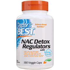 Doctor's Best NAC Detox Regulators 180 Veggie Caps detox regulator,doctor,doctor's best,Doctor's Best NAC Detox Regulators,issues,NAC