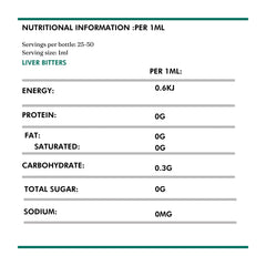 Wild Dispensary Liver Bitters 50ml