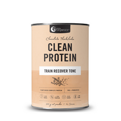 Nutra Organics Clean Protein Chocolate Thickshake 500 gm clean protein,issues,nutra organics