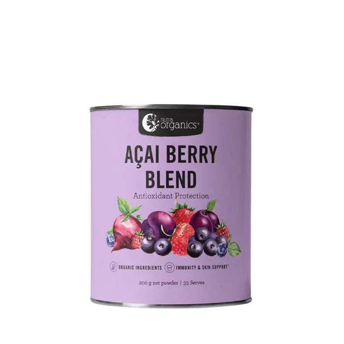 Acai Berry Blend Superfood Formula 200 gm acai berry,issues,nutraorganics