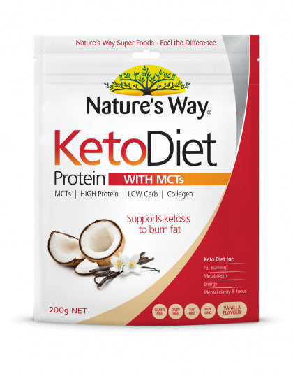 Natures's Way Keto Diet Protein With MCT's 200gm Fat burning,issues,keto diet,Keto Diet Protein,Keto Diet Protein With MCT,MCT,MCT Powder,MCT Powder with Collagen,Muscle recovery,Nature's Way Keto Diet Protein With MCT,Sustained energy