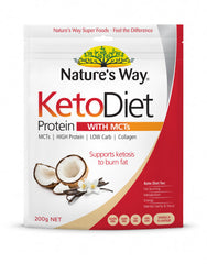 Natures's Way Keto Diet Protein With MCT's 200gm Fat burning,issues,keto diet,Keto Diet Protein,Keto Diet Protein With MCT,MCT,MCT Powder,MCT Powder with Collagen,Muscle recovery,Nature's Way Keto Diet Protein With MCT,Sustained energy