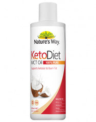 Nature's Way Keto Diet MCT Oil 250ml burn more fat,burns fat as fuel,healthy fat,issues,keto diet,ketogenic diet,ketones,Nature's Way Keto Diet MCT Oil