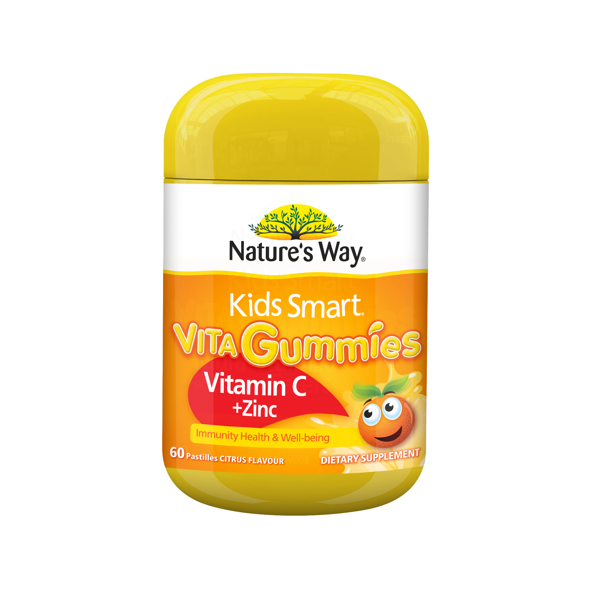 Nature's Way Kids Smart Vita Gummies Vit C + Zinc 60s