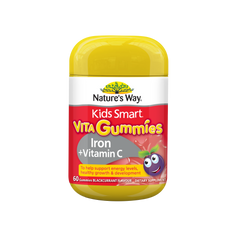 Nature's Way Kids Smart Vita Gummies Iron + Vit C 60s