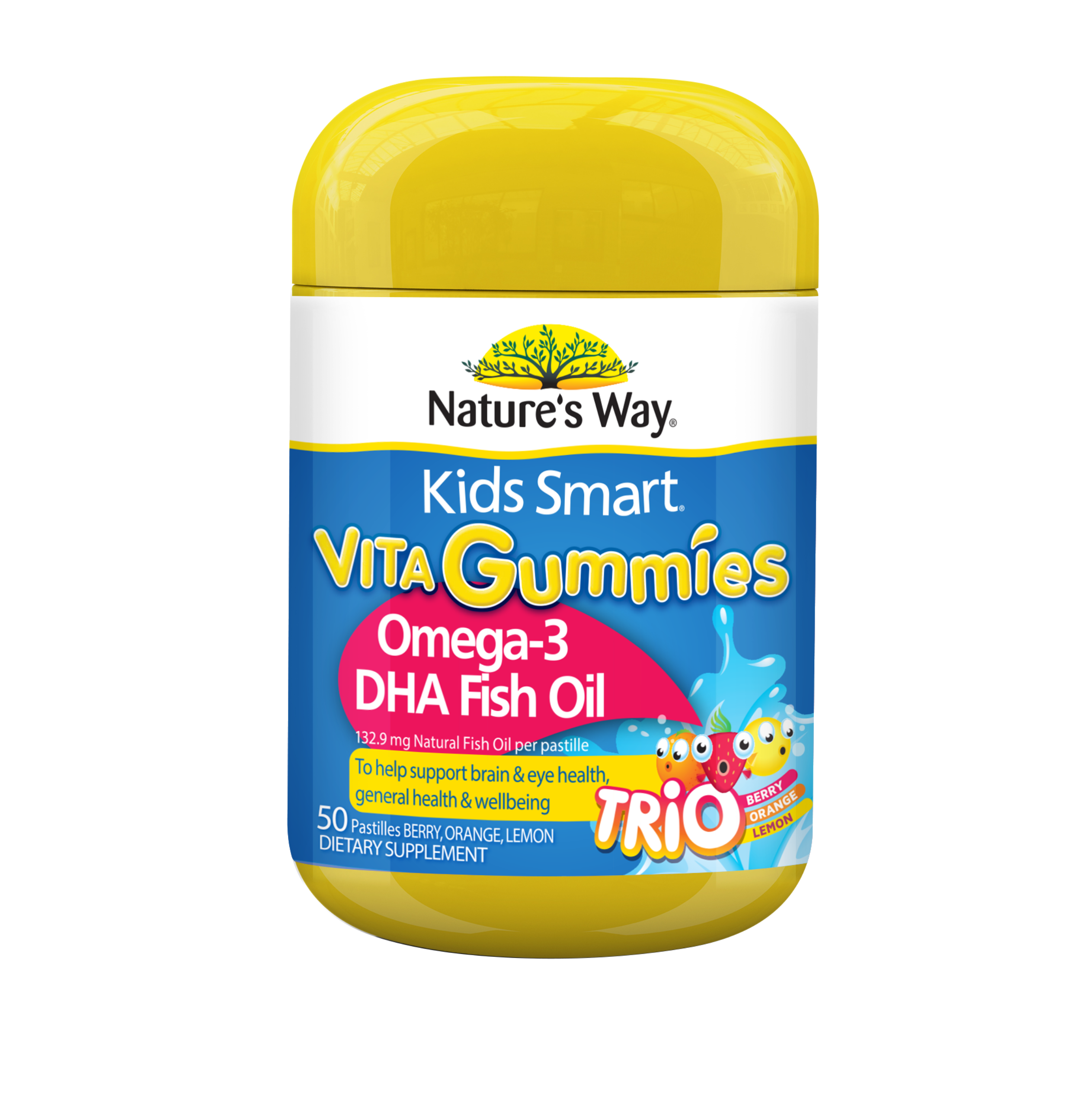 Nature's Way Kids Smart Vita Gummies Omega3 50s
