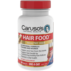 Caruso's Hair Food 60 Tablets - Health Solutions Caruso's Hair Food 60 Tablets - Health Solutions,issues