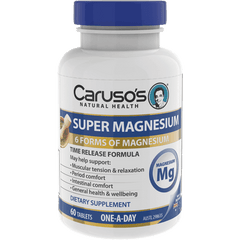 Caruso's Super Magnesium 60 Tablets - Nutritional Support Caruso's Super Magnesium 60 Tablets - Nutritional Support,issues