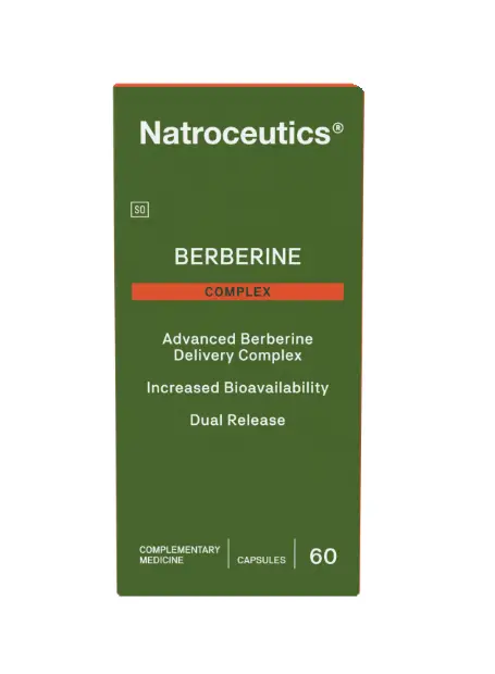 Natroceutics Berberine Complex 60 Capsules B group vitamins,Berberine,Berberine Complex,blood pressure,body composition,daily vitamins,essential vitamins,healthy cholesterol levels,issues,metabolic master switc,Multi vitamins,multivitamins,Natroceutics Be