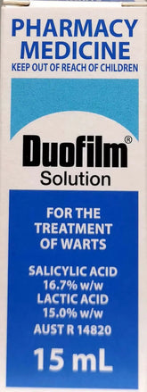 Duofilm Solution 15mL - Pharmacy Medicine for Wart Treatment Duofilm solution,optimized,pharmacy medicine,skin care,wart treatment
