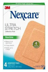 Nexcare Ultra Stretch Flexible Adhesive Pad 4 pack adhesive pads,issues,nexcare,ultra stretch