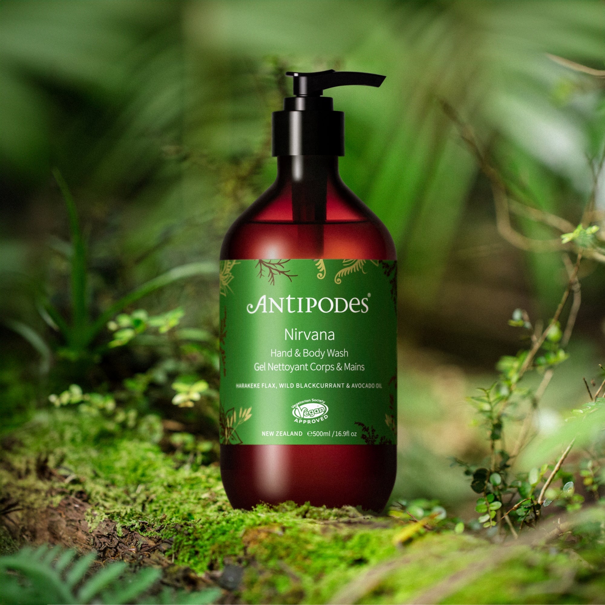 Antipodes Nirvana Hand and Body Wash 500ml
