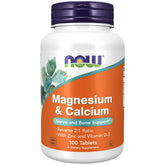Now Foods Magnesium And Calcium 100 tablets